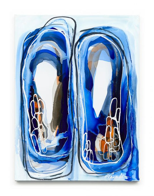 two 2 tango|Australian art|abstract art|original art|Sydney|best|blue|contemporary|larascolari