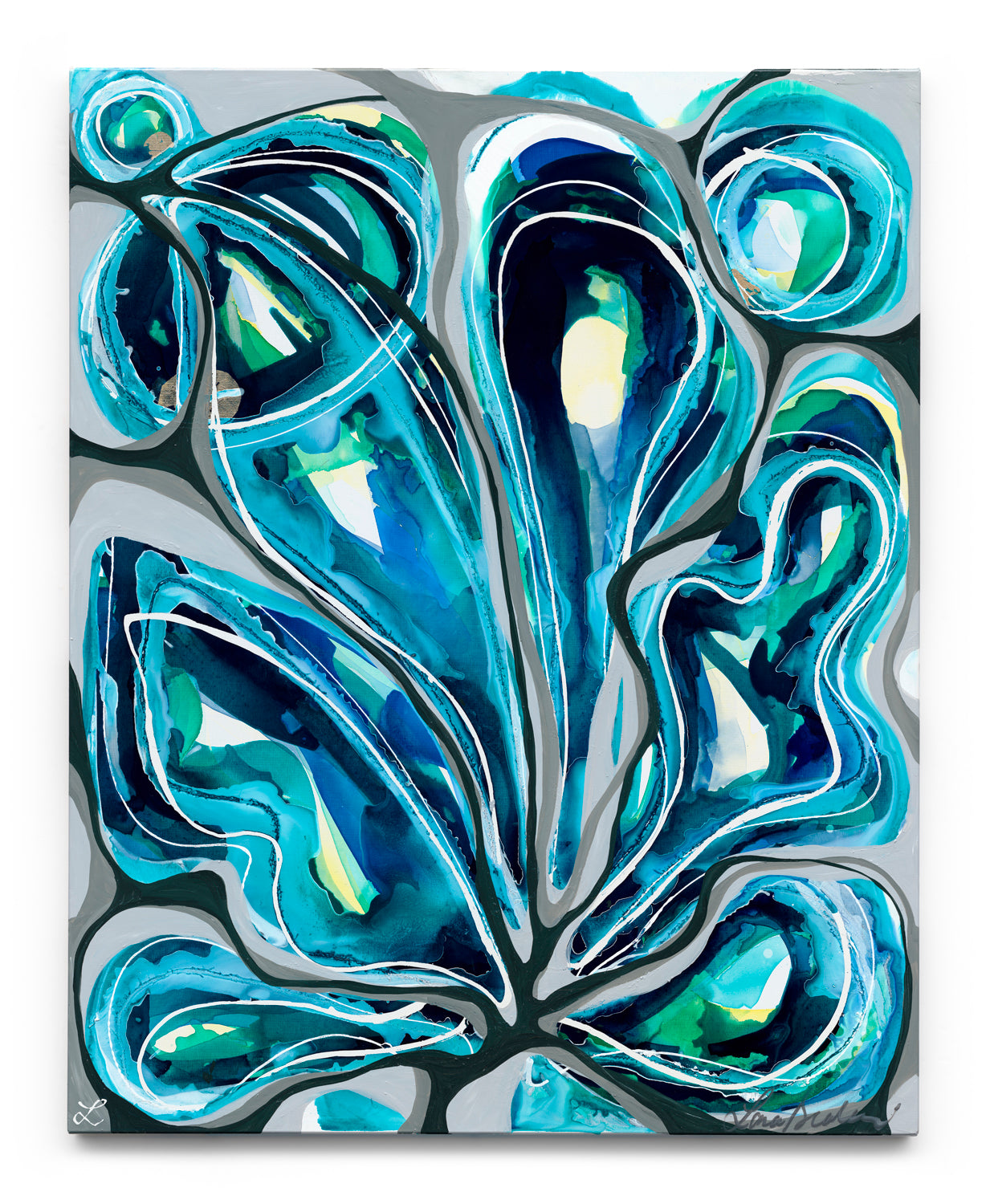 Aqua Vibe I by Lara Scolari