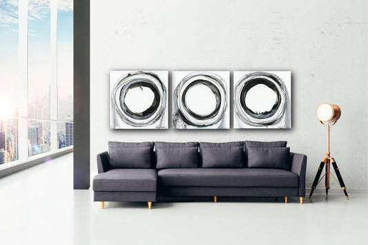 apollo|moon|black|circle|Australian art|abstract art|original art|Sydney|interior design|contemporary|design|colour|larascolari|lara scolari