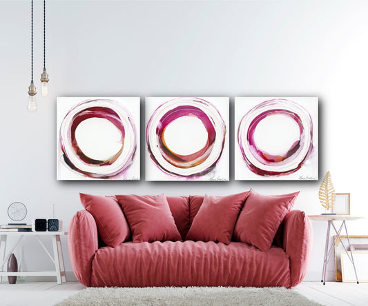 pretty in pink|Australian art|abstract art|original art|Sydney|interior design|contemporary|design|colour|larascolari|lara scolari